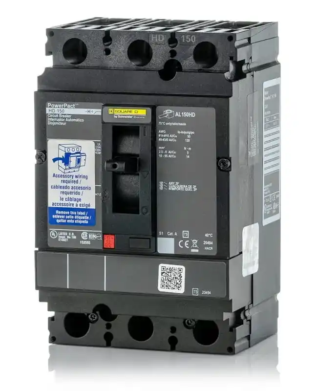 Square D HDL36110SA - 110A 3 Pole Molded Case Circuit Breaker Limited Offer