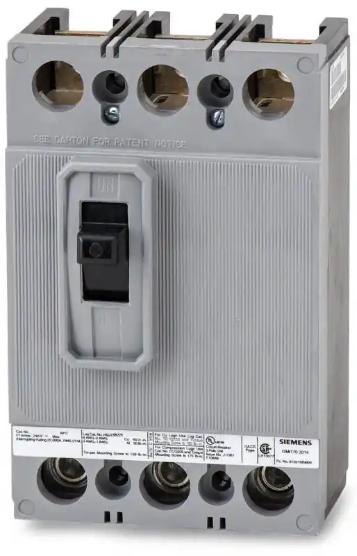 Limited Time Siemens HQJ23B225 - 225A 3 Pole Molded Case Circuit Breaker