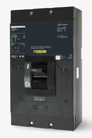 While Supplies Last Square D LHL36125 - 125A 3 Pole Molded Case Circuit Breaker