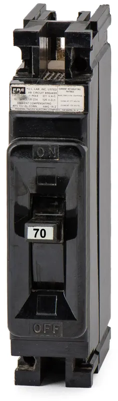 Federal Pacific NEF214070 - 70A 1 Pole Molded Case Circuit Breaker Premium