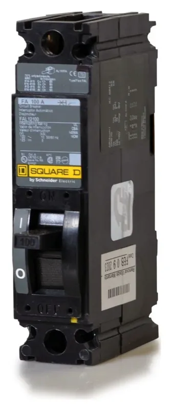 Square D FAL12100 - 100A 1 Pole Molded Case Circuit Breaker Free Returns