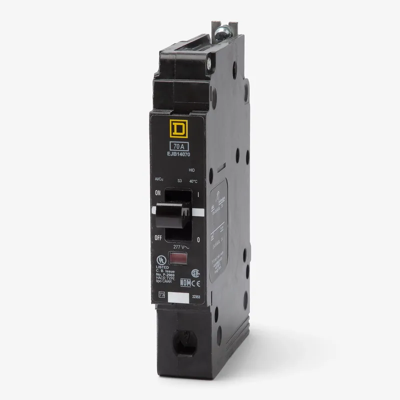 Square D EJB14070 - 70A 1 Pole Miniature Circuit Breaker Budget