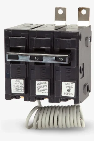 Free Returns Siemens B21500S01 - 15A 2 Pole Molded Case Circuit Breaker