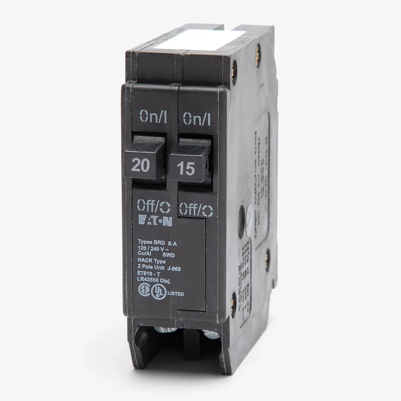 Eaton / Cutler-Hammer BD2015 - 20/15A Tandem Miniature Circuit Breaker Limited Time