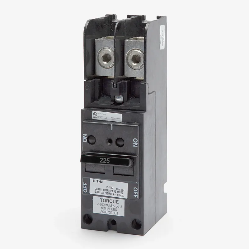 Exclusive Offer Eaton / Cutler-Hammer BJ2225 - 225A 2 Pole Molded Case Circuit Breaker