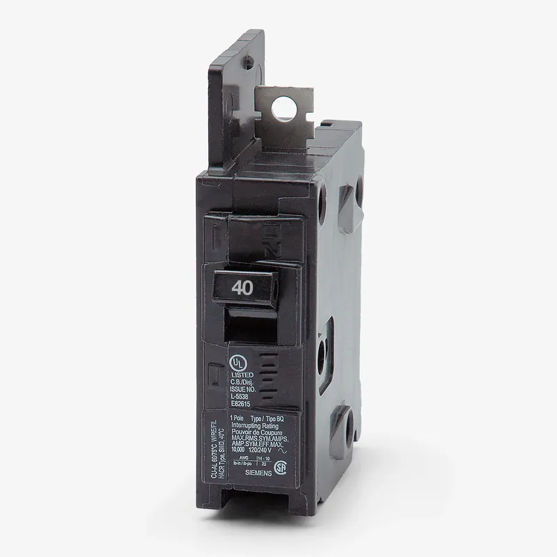 Siemens BQ1B040H - 40A 1 Pole Molded Case Circuit Breaker While Supplies Last