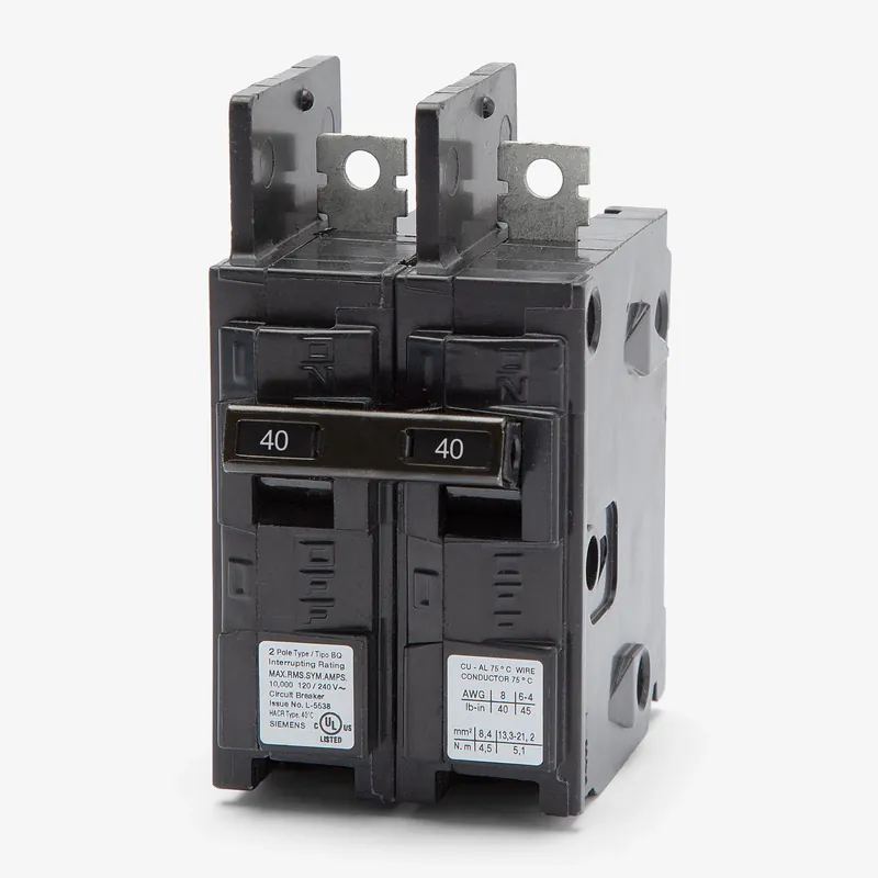 Siemens BQ2B040H - 40A 2 Pole Molded Case Circuit Breaker Flash Sale
