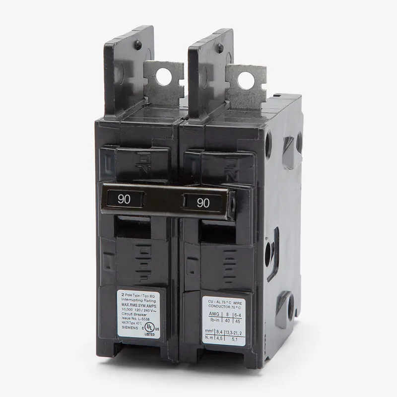 Siemens BQ2B090 - 90A 2 Pole Molded Case Circuit Breaker Trusted Brand