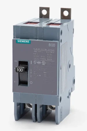 Bargain Siemens BQD2100 - 100A 2 Pole Molded Case Circuit Breaker