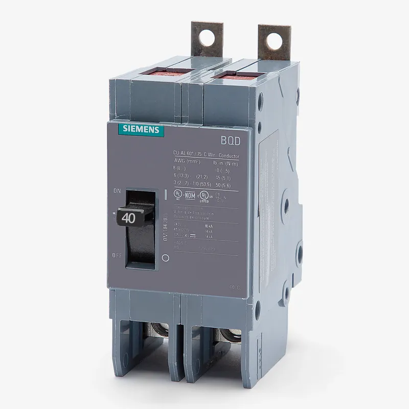 Holiday Sale Siemens BQD240 - 40A 2 Pole Molded Case Circuit Breaker