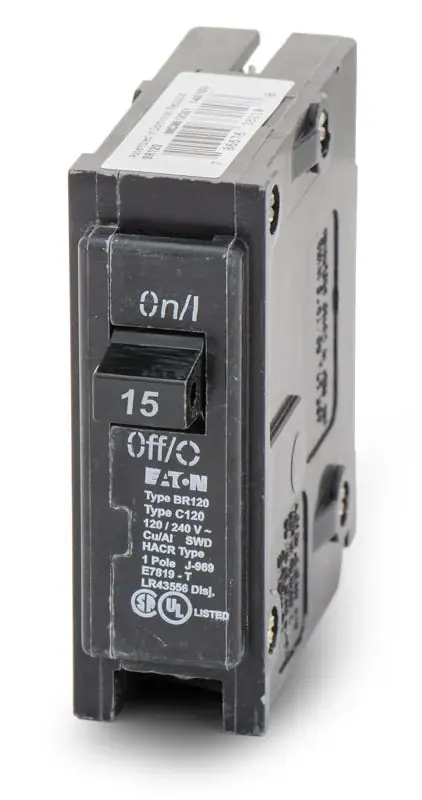 Eaton / Cutler-Hammer BR115 - 15A 1 Pole Miniature Circuit Breaker Clearance