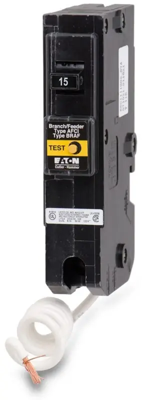 Eaton / Cutler-Hammer BR115AF - 15A AFCI Miniature Circuit Breaker Fresh Stock