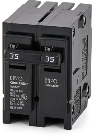 Eaton / Challenger C235 - 35A 2 Pole Miniature Circuit Breaker Clearance