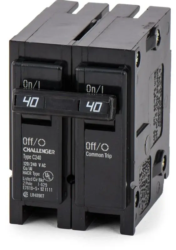 Best Seller Eaton / Challenger C240 - 40A 2 Pole Miniature Circuit Breaker