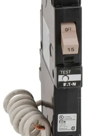 Buy Direct Eaton / Cutler-Hammer CH115GFI - 15A GFCI Miniature Circuit Breaker
