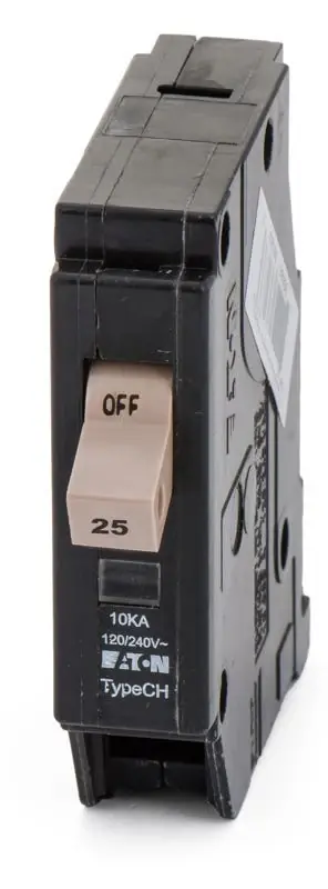 Eaton / Cutler-Hammer CH125 - 25A 1 Pole Miniature Circuit Breaker Sale