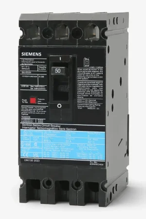 Best Seller Siemens ED43B050 - 50A 3 Pole Molded Case Circuit Breaker