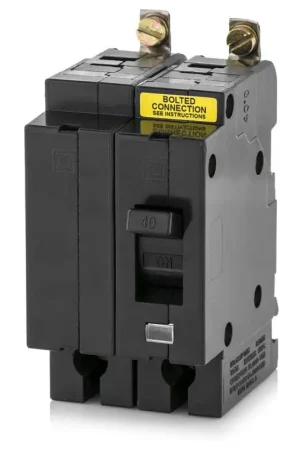 Brand New Square D EHB24040 - 40A 2 Pole Molded Case Circuit Breaker