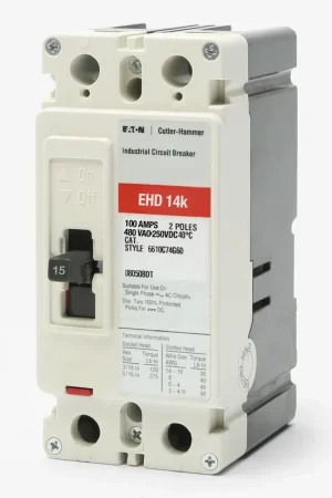 Buy Today Eaton / Cutler-Hammer EHD2015 - 15A 2 Pole Molded Case Circuit Breaker