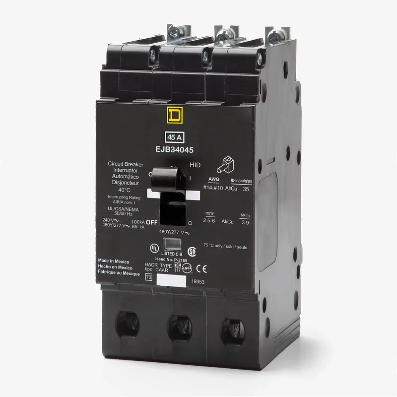 Best Seller Square D EJB34045 - 45A 3 Pole Miniature Circuit Breaker