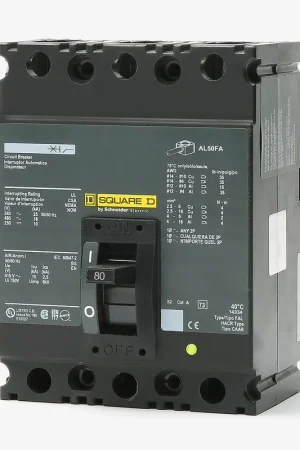 Today Only Square D FAL32080 - 80A 3 Pole Molded Case Circuit Breaker