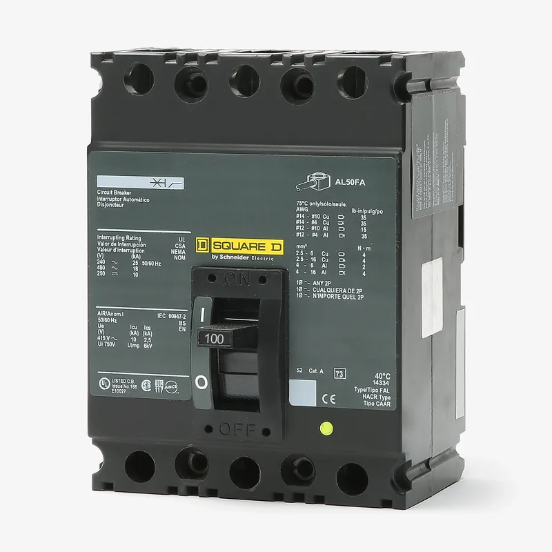 Square D FAL32100 - 100A 3 Pole Molded Case Circuit Breaker Low Price