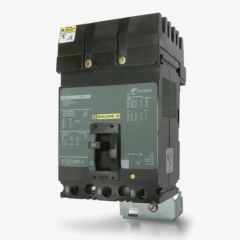 Square D FH36090 - 90A 3 Pole Molded Case Circuit Breaker Sale