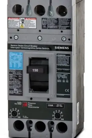 Factory Price Siemens FXD62B150 - 150A 2 Pole Molded Case Circuit Breaker