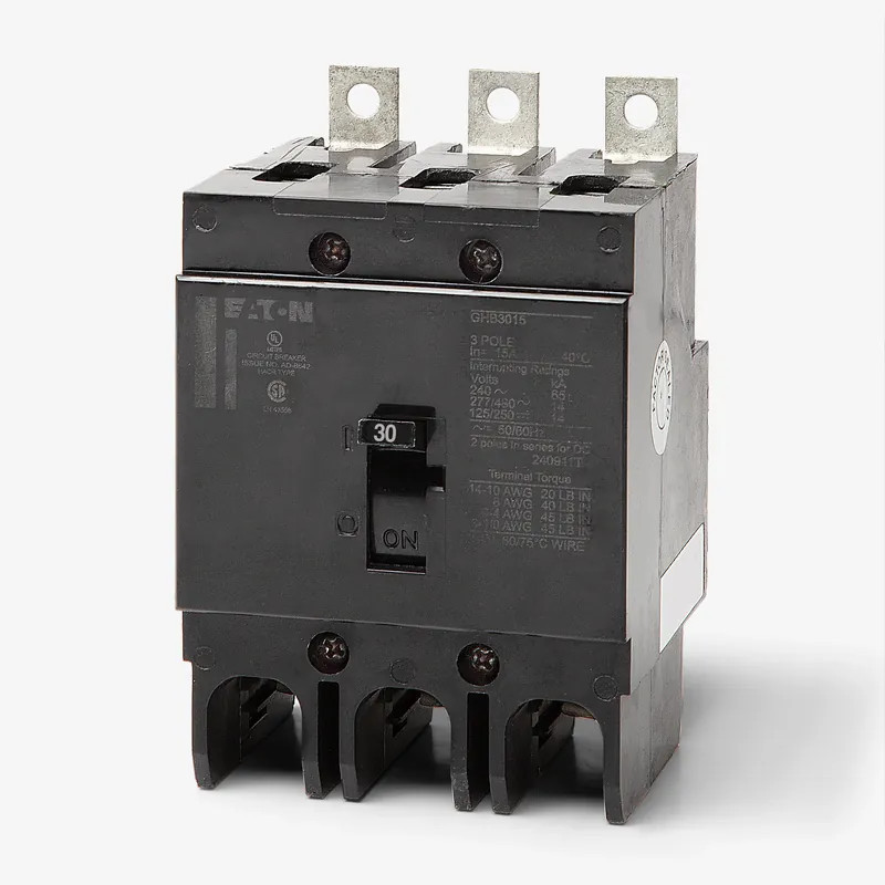 Order Now Eaton / Cutler-Hammer GHB3030 - 30A 3 Pole Molded Case Circuit Breaker