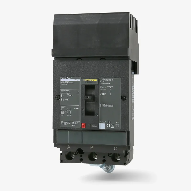 Square D HDA36020 - 20A 3 Pole Molded Case Circuit Breaker Final Sale