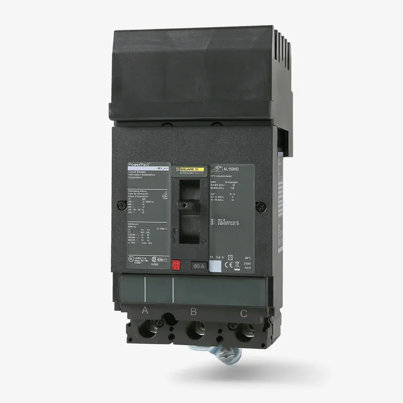 Seasonal Sale Square D HDA36080 - 80A 3 Pole Molded Case Circuit Breaker
