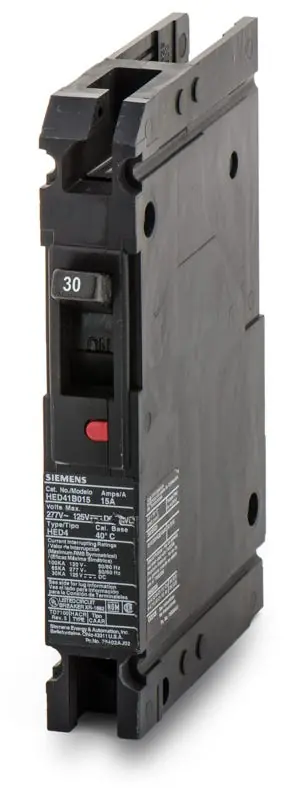 Shop Now Siemens HED41B030 - 30A 1 Pole Molded Case Circuit Breaker
