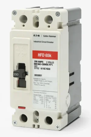 Time-Limited Eaton / Cutler-Hammer HFD2200 - 200A 2 Pole Molded Case Circuit Breaker
