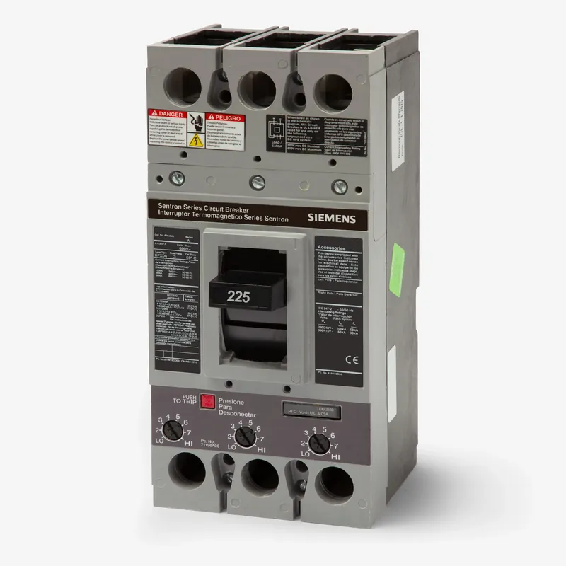 Siemens HFXD63B225 - 225A 3 Pole Molded Case Circuit Breaker Hassle-Free Returns