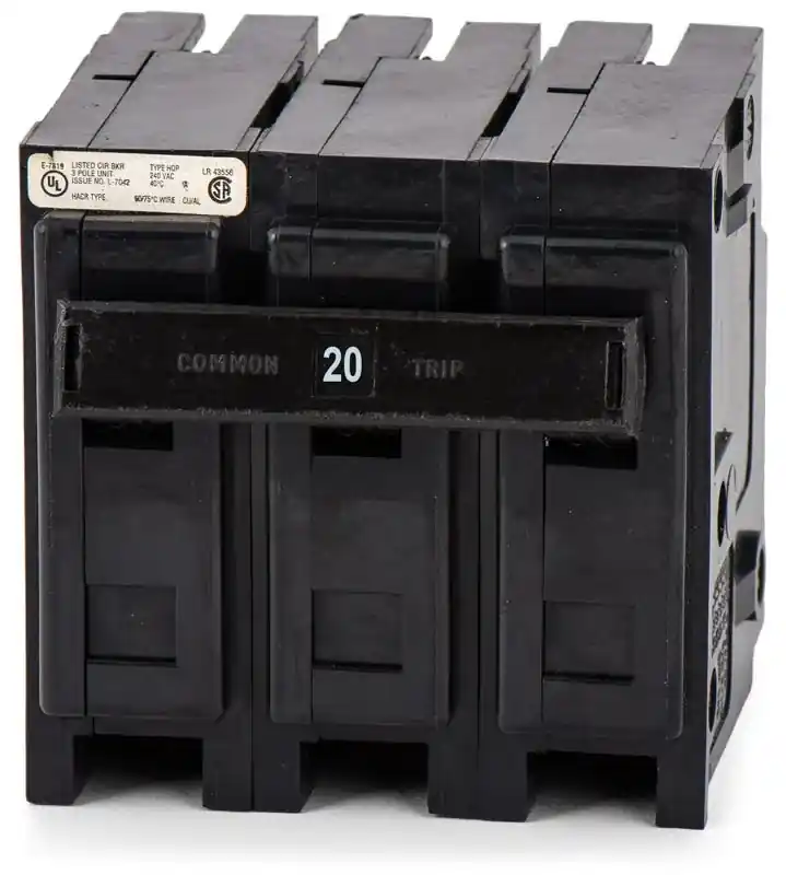 Eaton / Westinghouse HQP3020H - 20A 3 Pole Miniature Circuit Breaker Best Price