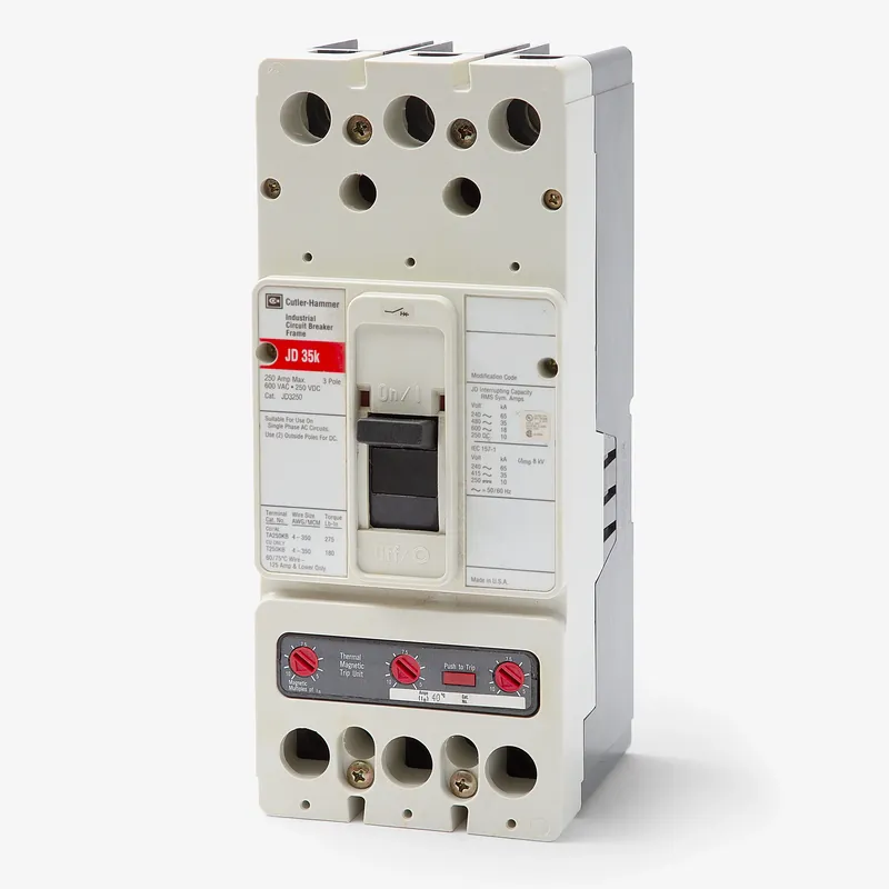 Eaton / Cutler-Hammer JD3250 - 250A 3 Pole Molded Case Circuit Breaker Special Offer