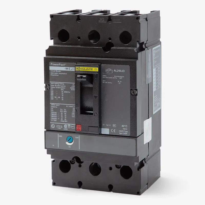 Square D JDL36225 - 225A 3 Pole Molded Case Circuit Breaker Get Yours