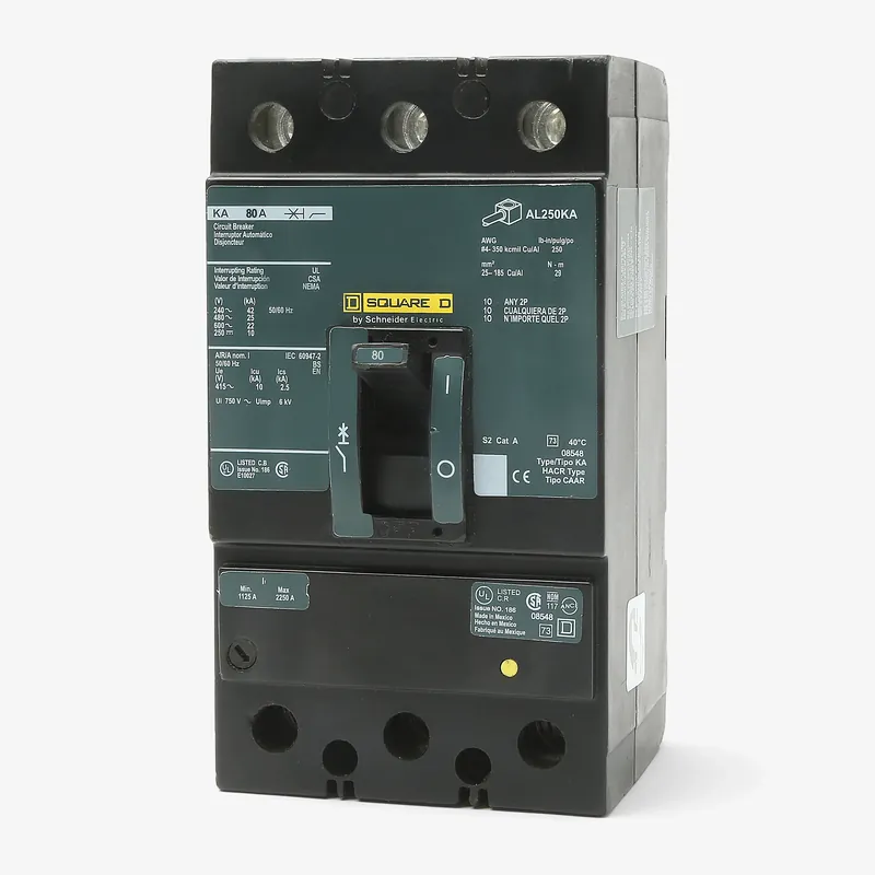 Square D KAL36080 - 80A 3 Pole Molded Case Circuit Breaker Shop Now