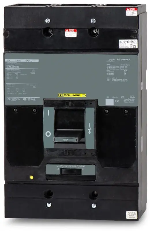 Square D MAL361000 - 1000A 3 Pole Molded Case Circuit Breaker New Release