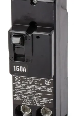 Flash Sale Siemens / Murray MP2150 - 150A 2 Pole Molded Case Circuit Breaker