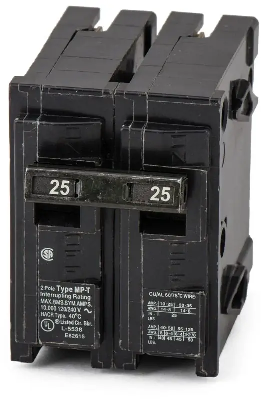 Siemens MP225 - 25A 2 Pole Miniature Circuit Breaker Cheap