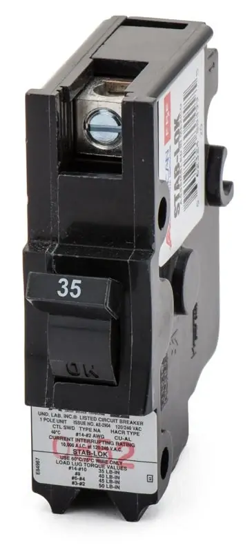Federal Pacific NA35 - 35A 1 Pole Miniature Circuit Breaker Bargain