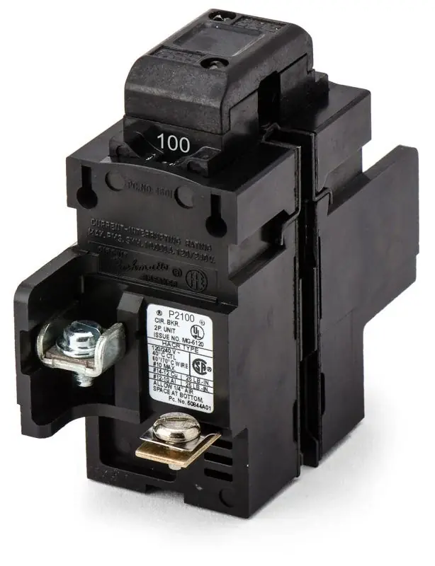 Last Chance Siemens P2100 - 100A 2 Pole Molded Case Circuit Breaker