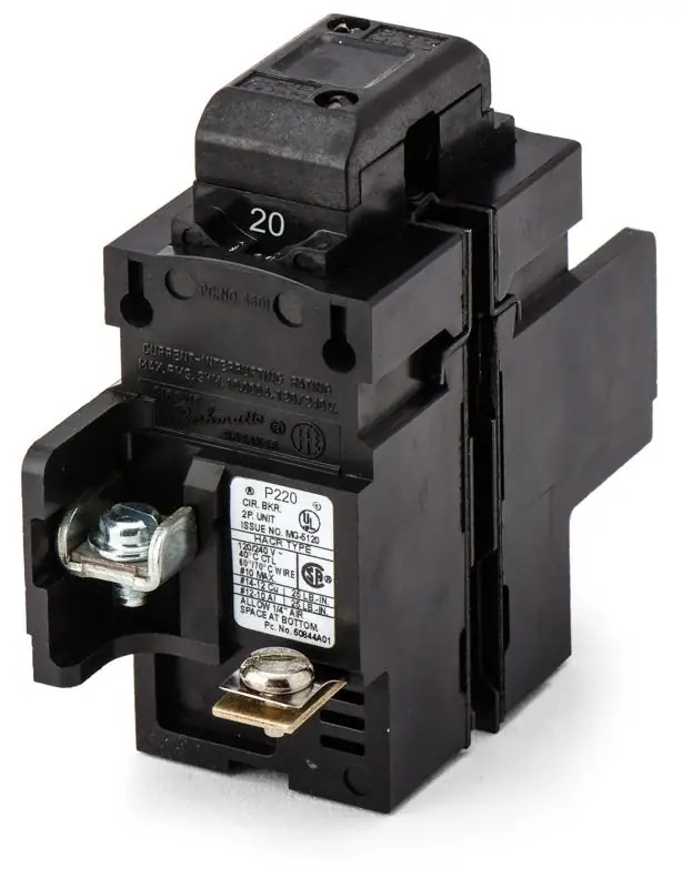 Low Price Siemens P220 - 20A 2 Pole Molded Case Circuit Breaker