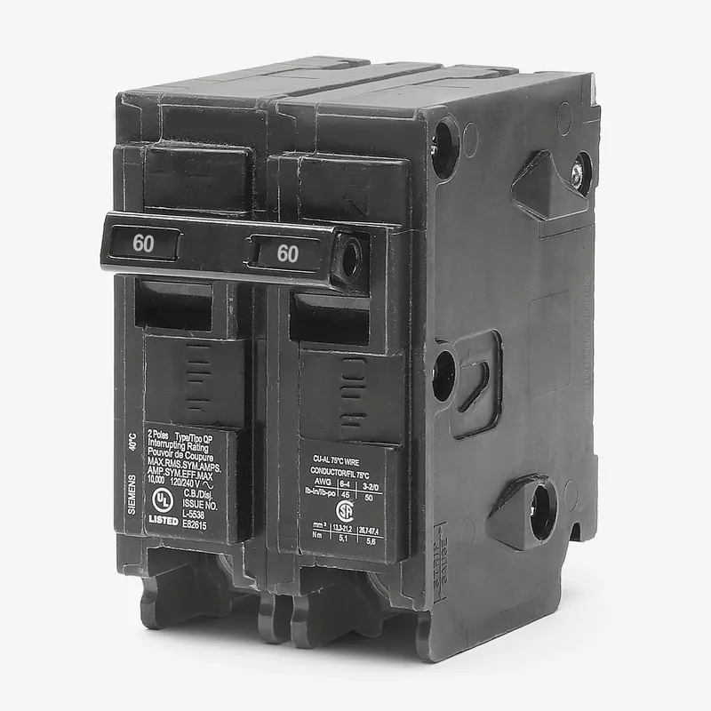 Siemens Q260 - 60A 2 Pole Miniature Circuit Breaker Professional Grade