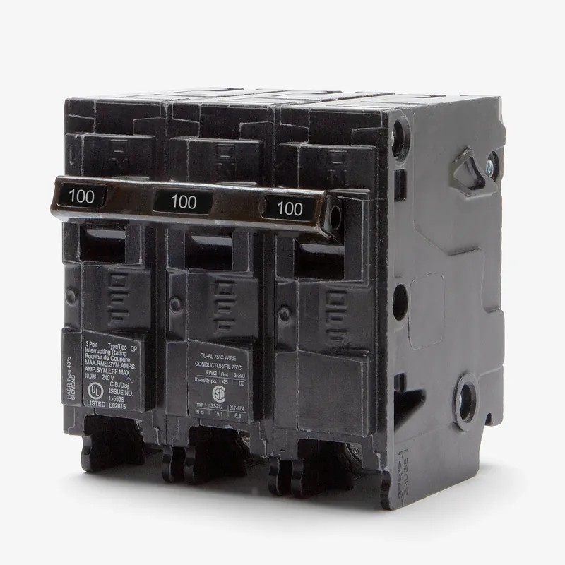 Siemens Q3100 - 100A 3 Pole Molded Case Circuit Breaker Fan Favorite