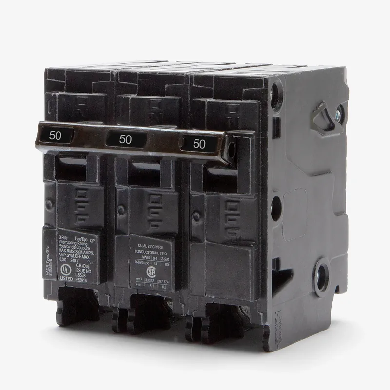 Get Yours Siemens Q350 - 50A 3 Pole Molded Case Circuit Breaker
