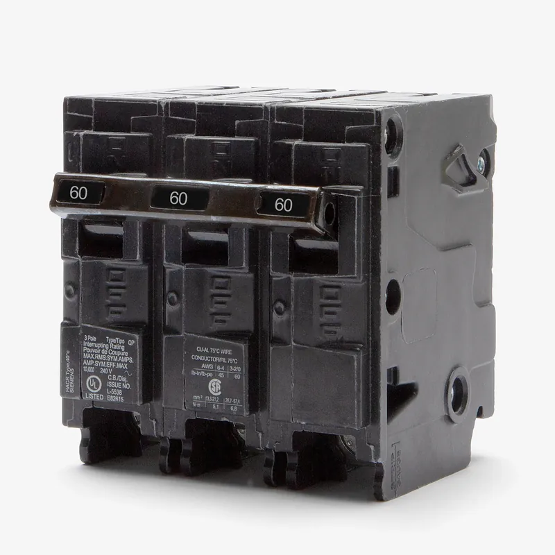In Demand Siemens Q360 - 60A 3 Pole Miniature Circuit Breaker