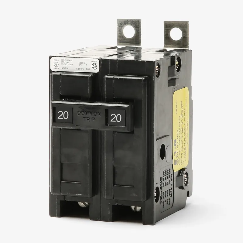 Latest Eaton / Cutler-Hammer QBHW2020 - 20A 2 Pole Miniature Circuit Breaker