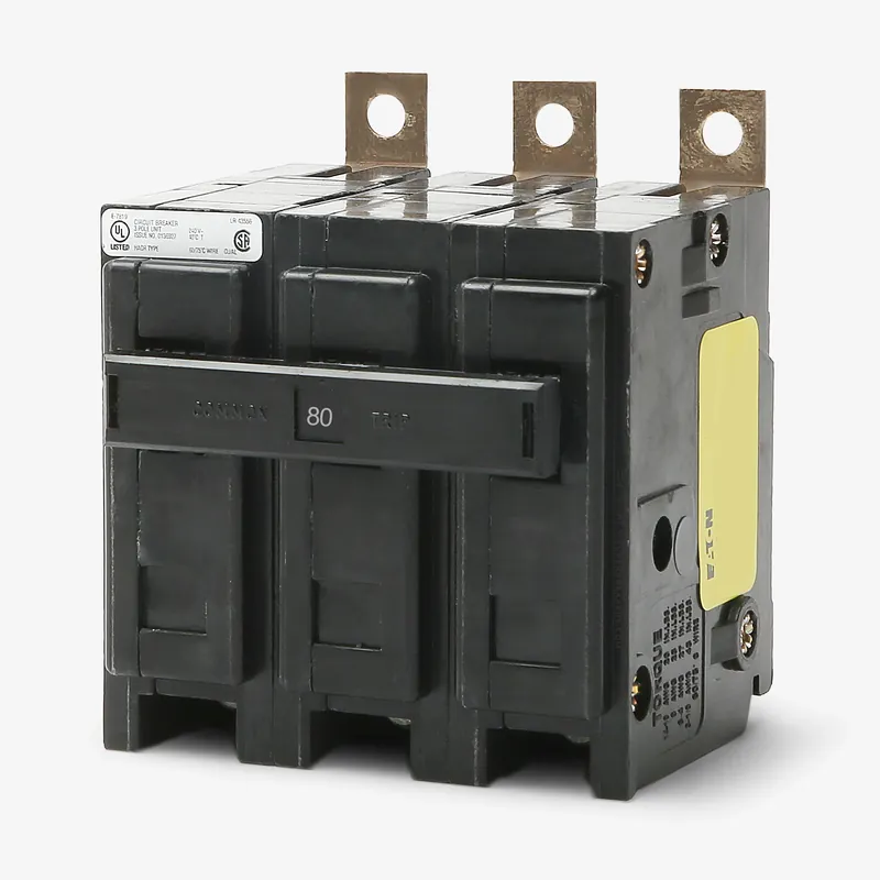 Luxury Eaton / Cutler-Hammer QBHW3080H - 80A 3 Pole Miniature Circuit Breaker
